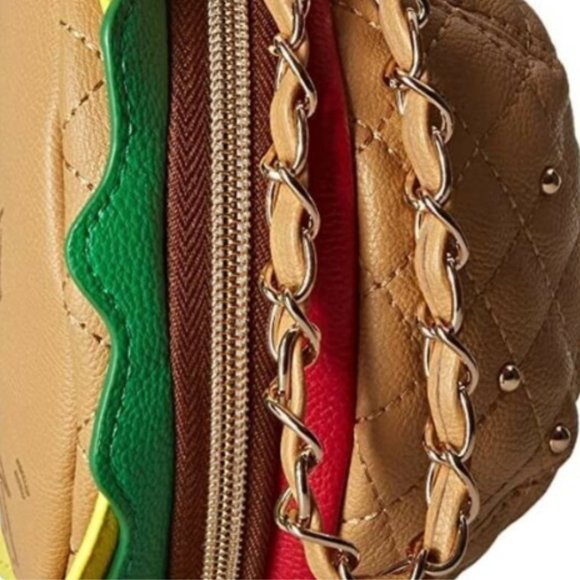 Betsey Johnson KITSCH HAMBURGER WRISTLET - Picture 5 of 6